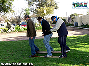 Plank Race Team Building Exercise