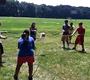 Hover Ball team building exercise