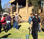 Trust Walk team building exercise